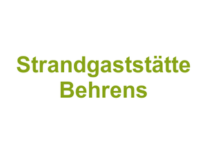 Strandgaststätte Behrens Logo