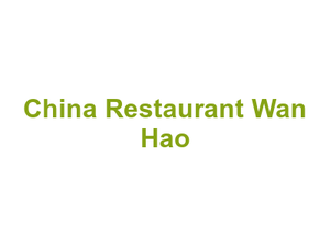 China Restaurant Wan Hao Logo