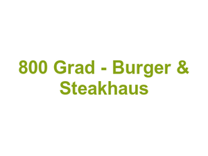 800 Grad - Burger & Steakhaus Logo