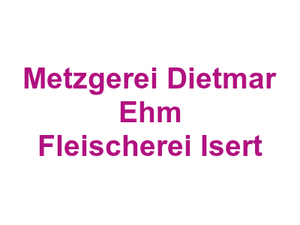 Metzgerei Dietmar Ehm Fleischerei Isert Logo