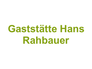 Gaststätte Hans  Rahbauer Logo