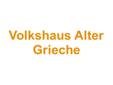 Volkshaus Alter Grieche Logo