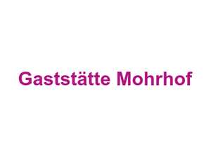 Gaststätte Mohrhof Logo