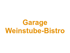 Garage Weinstube-Bistro Logo