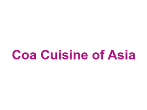 Coa Cuisine of Asia Logo