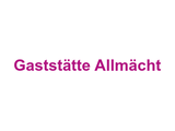 Gaststätte Allmächt Logo