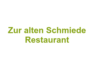 Zur alten Schmiede Restaurant Logo