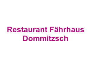 Restaurant Fährhaus Dommitzsch Logo