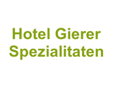 Hotel Gierer Spezialitaten Logo