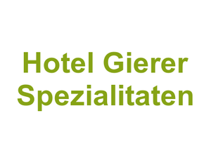 Hotel Gierer Spezialitaten Logo