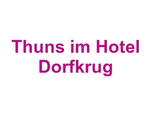 Thuns im Hotel Dorfkrug Logo