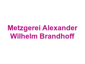 Metzgerei Alexander Wilhelm Brandhoff Logo