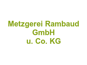Metzgerei Rambaud GmbH u. Co. KG Logo