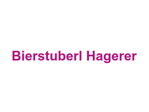 Bierstuberl Hagerer Logo