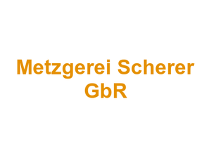 Metzgerei Scherer GbR Logo