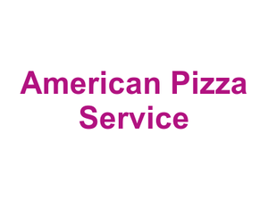 American Pizza Service Logo