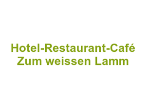 Hotel-Restaurant-Café Zum weissen Lamm Logo