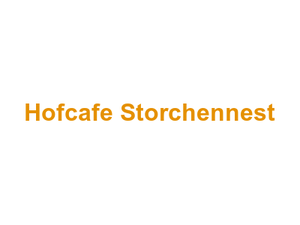 Hofcafe Storchennest Logo