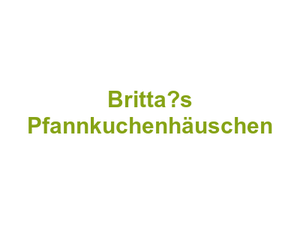 Britta’s Pfannkuchenhäuschen Logo