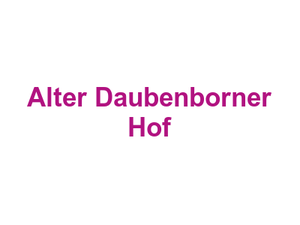 Alter Daubenborner Hof Logo