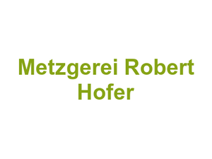 Metzgerei Robert Hofer Logo