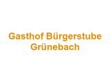 Gasthof Bürgerstube Grünebach Logo