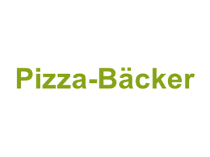 Pizza-Bäcker Logo