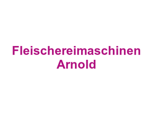 Metzgereibedarf Großhandel Fleischereimaschinen Arnold Logo