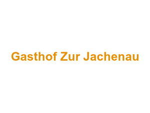 Gasthof Zur Jachenau Logo