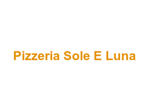 Pizzeria Sole E Luna Logo