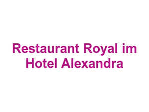 Restaurant Royal im Hotel Alexandra Logo