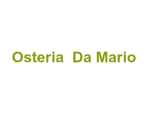 Osteria " Da Mario " Logo