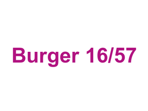 Burger 16/57 Logo