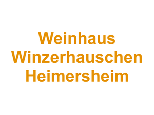Weinhaus Winzerhauschen Heimersheim Logo