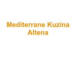 Mediterrane Kuzina  Altena Logo