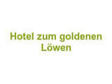 Hotel zum goldenen Löwen Logo