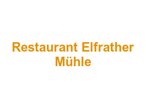 Restaurant Elfrather Mühle Logo