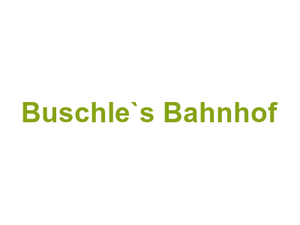 Buschle`s Bahnhof Logo