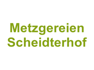 Metzgereien Scheidterhof Logo