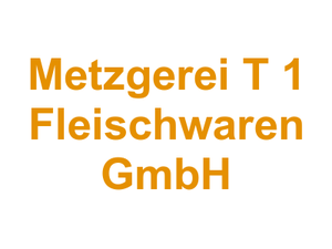 Metzgerei T 1 Fleischwaren GmbH Logo