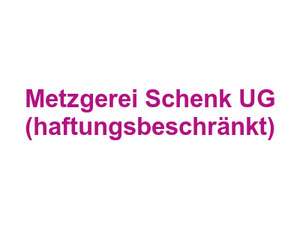Metzgerei Schenk UG (haftungsbeschränkt) Logo