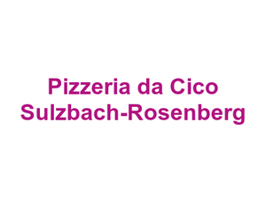 Pizzeria da Cico Sulzbach-Rosenberg Logo
