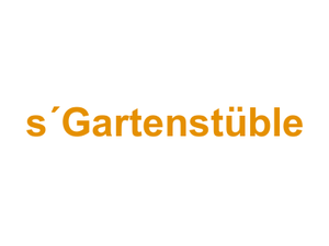 s´Gartenstüble Logo