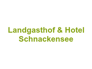 Landgasthof & Hotel Schnackensee Logo