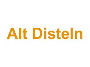 Alt Disteln Logo