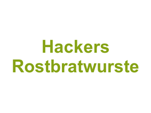 Hackers Rostbratwurste Logo