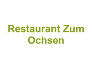 Restaurant Zum Ochsen Logo