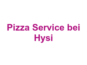 Pizza Service bei Hysi Logo