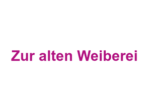 Zur alten Weiberei Logo