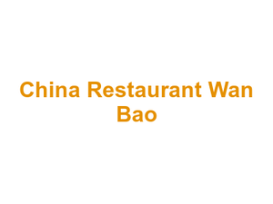 China Restaurant Wan Bao Logo